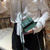 New Arrival mini crocodile embossed ladies shoulder hand bags purse fashion women leather handbags tote bags