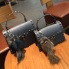 Wholesale ladies pvc rivet shoulder bags designers women jelly rivet bag purses handbags